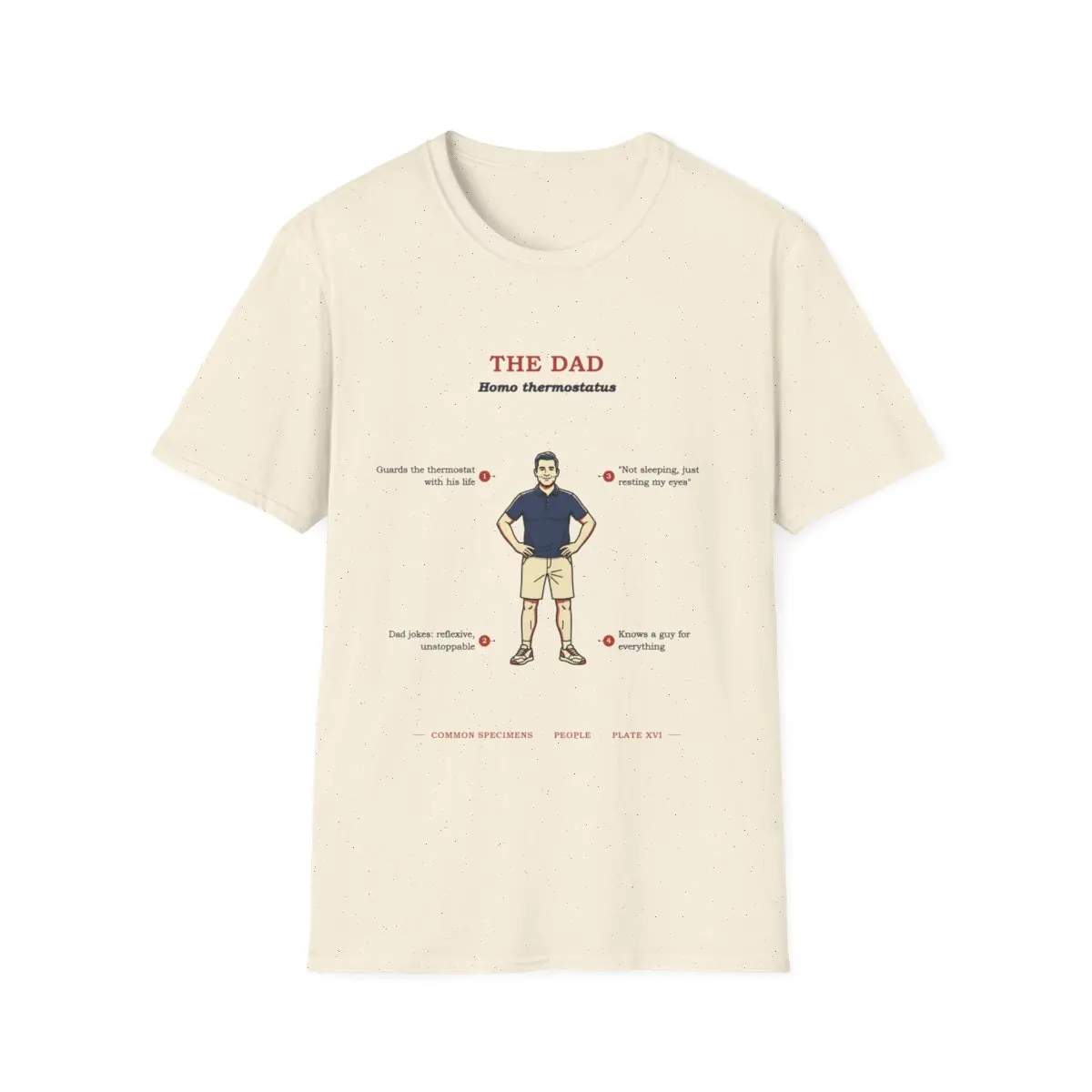 THE DAD, printed on a tee