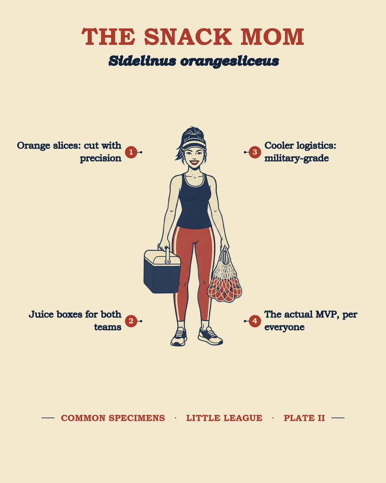 THE SNACK MOM specimen plate